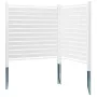48" W x 48" H Vinyl Privacy Fence Panels, Air Conditioner Fence, Outdoor Privacy Screens for Trash Can, Pool Equipment Enclosure
