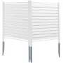 VEVOR 48" B x 48" H Vinyl Privacy Hegn Paneler, Air Conditioner Hegn, Udendørs Privacy Screens til skraldespand, Pool Udstyr Enc