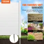 Outdoor Privacy Screens, 50" W x 50" H Air Conditioner Fence, Pool Equipment Enclosure, Horizontal Vinyl Privacy Fence, Perfect 