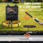 Sewer Camera Pipe Inspection Camera w/ 512hz Sonde 22.9 cm 720p Screen 50.3m