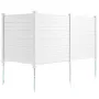 Outdoor Privacy Screens, 50" W x 50" H Air Conditioner Fence, Pool Equipment Enclosure, Horizontal Vinyl Privacy Fence, Perfect 