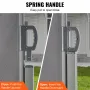 Retractable Side Awning, 71''x 138'' Outdoor Privacy Screen, 180g Polyester Water-proof Retractable Patio Screen, UV 30+ Room Di