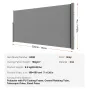 Retractable Side Awning, 71''x 138'' Outdoor Privacy Screen, 180g Polyester Water-proof Retractable Patio Screen, UV 30+ Room Di