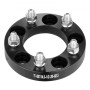 1" 5"x4.5" Wheel Spacers Wheel Adapters 5 Lug Forged Spacer 4 PCS Black