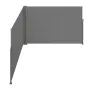 Retractable Side Awning, 79''x 236'' Outdoor Privacy Screen, 180g Polyester Water-proof Retractable Patio Screen, UV 30+ Room Di