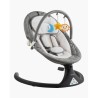 Baby Swing for Infants 5 Speeds 3 Seat Positions Remote Control Toy Bar