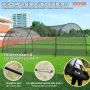 VEVOR Baseball Batting Cage, Softball and Baseball Batting Cage Net and Frame, Practice Portable Cage Net with Carry Bag, Heavy 
