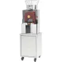 Commercial Orange Juicer, 120W Automatic Feeding Juice Extractor with Water Tap, Stainless Steel Juicer Machine 25 Oranges/Minut