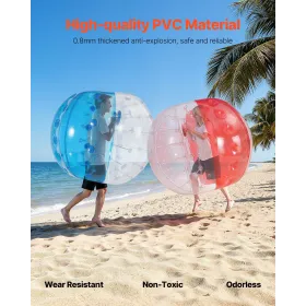 oppustelige bumper bolde 2-pack, 5 FT/1,5 M krop Sumo Zorb