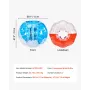 VEVOR Inflatable Bumper Balls 2-Pack, 5FT/1.5M Body Sumo Zorb Balls for Teen & Adult, 0.8mm Thick PVC Human Hamster Bubble Balls