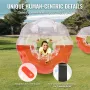 Inflatable Bumper Ball 1-Pack, 5FT/1.5M Body Sumo Zorb Balls for Teen & Adult, 0.8mm Thick PVC Human Hamster Bubble Balls for Ou