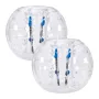 Inflatable Bumper Balls 2-Pack, 4FT/1.2M Body Sumo Zorb Balls for Teen & Adult, 0.8mm Thick PVC Human Hamster Bubble Balls for O