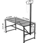 VEVOR Livestock Stand 51x23 inches, Trimming Stand with Straight Head Piece, Goat Trimming Stand Metal Frame Sheep Shearing Stan