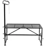 VEVOR Livestock Stand 51x23 inches, Trimming Stand with Straight Head Piece, Goat Trimming Stand Metal Frame Sheep Shearing Stan