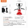 VEVOR Milk Cream Centrifugal Separator, 304 rustfrit stål elektriske Creme Separatorer, 100L/H Output 10500RPM Gedemælkseparator