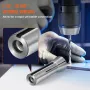 13 pcs Precision R8 Collet Set, 1/8" - 7/8", 45 Mill Collet Chuck 0.0012"/30μm TIR with 13 Labeled Storage Boxes, for Milling Ma