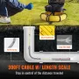 Sewer Camera Pipe Inspection Camera w/ 512hz Sonde 22.9 cm 720p Screen 91.4m