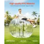 VEVOR oppustelig bumperbold 1-pakke, 5FT/1,5M kropssumo Zorb-bolde til teenagere og voksne, 0,8 mm tykke PVC-boblebolde til