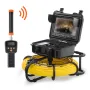 Kameraet Kamera til kloakkamera med 512Hz Sonde 9in 720p skærm