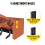 kassebladskaft, 18" Scarifier-skaft, 4-hullers