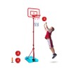 Kids Basketball Hoop Height Adjustable Portable Basketball Court for Kids