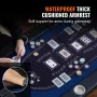 VEVOR 10 Player Foldable Poker Table, Blackjack Texas Holdem Poker Table with Padded Rails and Stainless Steel Cup Holders, Port
