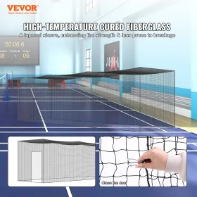 VEVOR Baseball Batting Netting, Professional Softball Baseball Batting Hitting Training Net, Practice Portable Pitching Cage Net