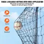 VEVOR Baseball Batting Netting, Professionel Softball Baseball Batting Træningsnet, Træn Portable Pitching Cage Net