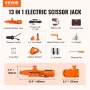 Elbil Jack Floor Jack 3 ton elektrisk saks Jack Car Repair Tool