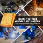 Welding Screen with Frame, 6' x 6' 3 Panel Welding Curtain Screens, Flame-Resistant Vinyl Welding Protection Screen on 12 Swivel