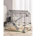 Wire Hamster Cage Habitat 22.8in gnaver Gerbil Small Animal House
