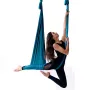 Aerial Yoga Hammock & Swing, 5.5 Yards, Aerial Yoga Starter Kit with 100gsm Nylon Fabric, Full Rigging Hardware & Easy Set-up Gu
