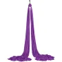 VEVOR Aerial Silk & Yoga Swing, 8.7 Yards, Aerial Yoga Hammock Kit with 100gsm Nylon Fabric, Full Rigging Hardware & Easy Set-up
