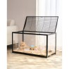 Hamster Cage Habitat 37.8in klar gnaver gerbil mus Small Animal House