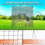 Baseball Batting Netting, Professional Softball Baseball Batting Hitting Training Net, Practice Portable Pitching Cage Net with 