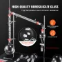 VEVOR Lab Distillation Kit, 3.3 Boro Lab Glassware Distillation Kit with 24, 40 Joint, 1000ml Essential Oil Distillation Apparat