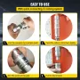Skid Steer Hydraulic Quick Connect 1/2" Body Hydraulic Coupler