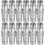 Skid Steer Hydraulic Quick Connect 1/2\" Body Hydraulic Coupler 1/2\"" NPT Hydraulic Coupling Quick Connect 2 Pairs Hydraulic Qu