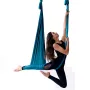 VEVOR Aerial Silk & Yoga Swing, 11 Yards, Aerial Yoga Hængekøjesæt med 100gsm nylonstof, komplet rigging hardware og nem