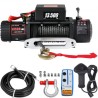 13500 LBS Electric Truck Winch12v Electric Winch ATV Synthetic Rope with Remote Control