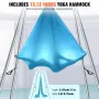 VEVOR Aerial Yoga Frame & Yoga Hammock, 9.67 ft Height Professional Yoga Swing Stand Comes with 13.1 Yards Aerial Hammock, Max 5