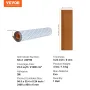 Boat Flooring, EVA Foam Boat Decking 240 x 89.9 cm, Non-Slip Self-Adhesive Flooring, 2.2 m² Marine Carpet for Boats, Yacht, Pont