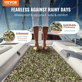 Bådgulve, EVA Foam Boat Decking 94,5" x 35,4", skridsikker