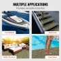 Bådgulve, EVA Foam Boat Decking 94,5" x 35,4", skridsikker