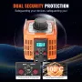 VEVOR 2000VA Auto Variable Voltage Transformer, 6.6 Amp, 230V Input 0-300V Output AC Voltage Regulator, with LCD Display 4 Extra
