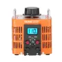 2000VA Auto Variable Voltage Transformer, 6.6 Amp, 230V Input 0-300V Output AC Voltage Regulator, with LCD Display 4 Extra Fuses