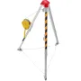 VEVOR Confined Space Tripod Kit, 1179 kg Winch, Confined Space Tripod 2.43 m Legs and 30 m Cable, Confined Space Rescue Tripod 1