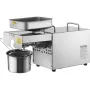 Electric Oil Press Machine, 850W Stainless Steel Oil Extractor Machine, 0-300℃ / 32 - 572 ℉ Adjustable Temperature, Hot Press Oi