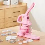 Button Maker, 1/1,25/2,28 tommer (25/32/58 mm) 3-I-1 Pin Maker