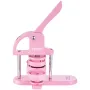 Button Maker, 1/1.25/2.28 inch(25/32/58mm) 3-IN-1 Pin Maker, 300pcs Button Parts, Button Maker Machine with Panda Magic Book, Er